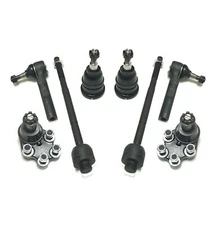 8pc Upper Lower Ball Joints Tie Rods  for Silverado and Sierra 1500 - RWD ONLY