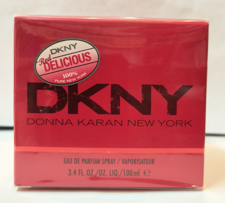 DKNY Red Delicious by Donna Karan Women 3.4 oz / 100 ml Parfum Spray Sealed NIB