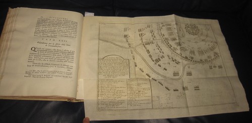 1751 Francesco Ferro Istruzioni militari strategia militare Venezia 18 tavole - Imagen 13 de 16