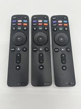Lot of 3 GENUINE OEM VIZIO SMART VOICE BLUETOOTH TV REMOTE CONTROL XRT260