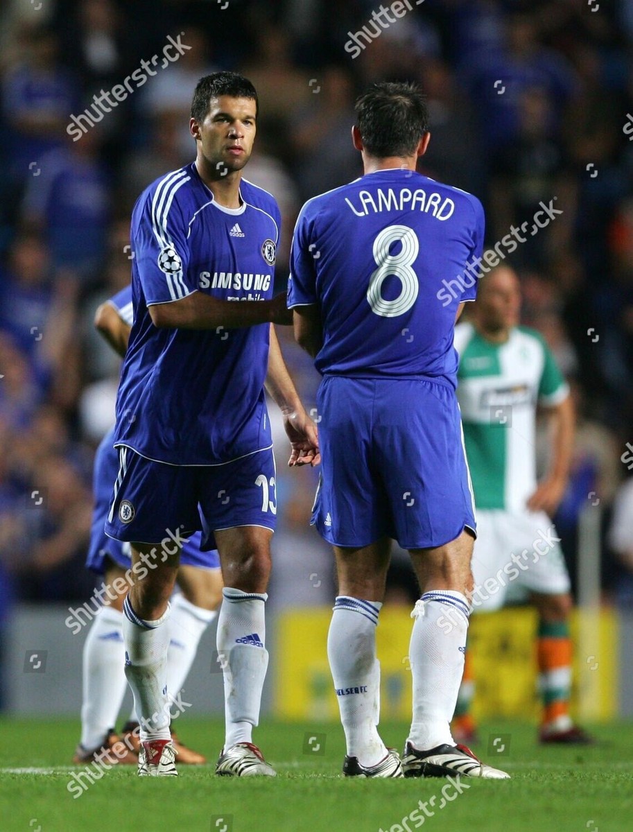 MEN'S FC CHELSEA 2006/2007 LAMPARD #8 UEFA SOCCER FOOTBALL SHIRT