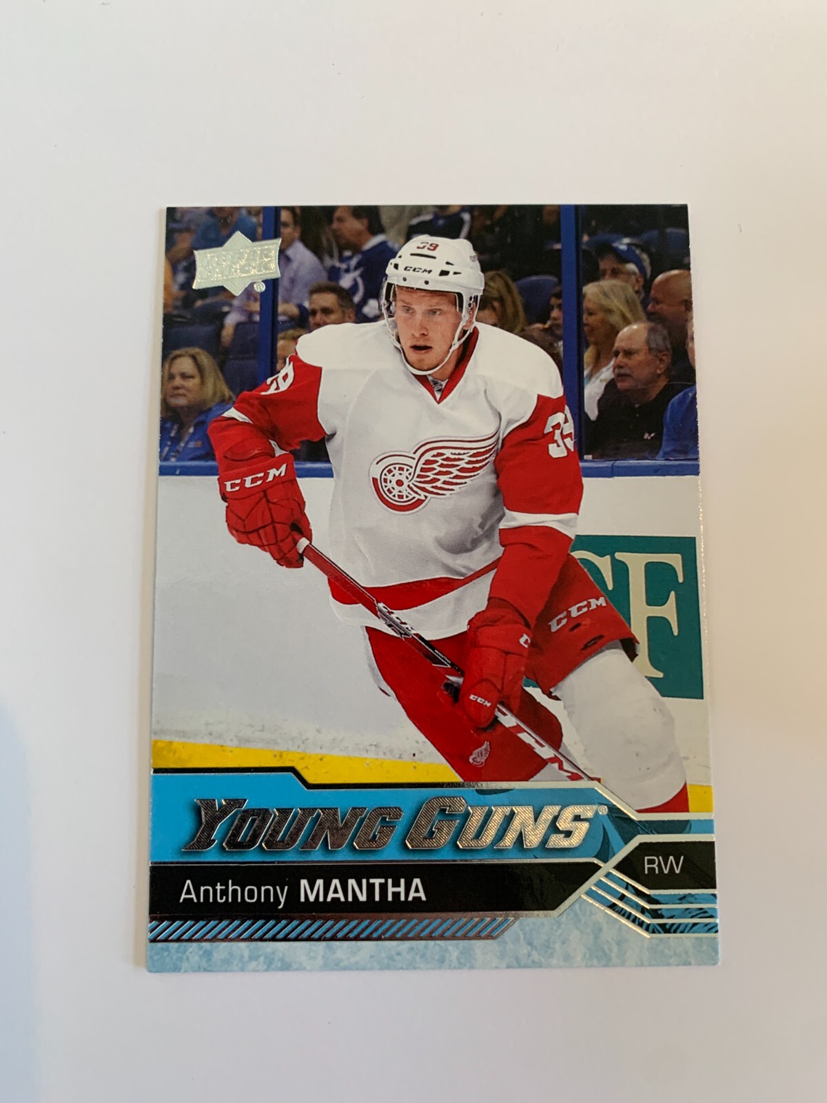 2016-17 Upper Deck #213 Anthony Mantha YG RC - Detroit Red Wings