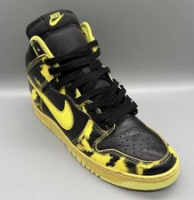 Nike Dunk High 1985 SP Black Yellow Acid Wash DD9404-001 - Uomo Regno Unito 8,5 OG Box