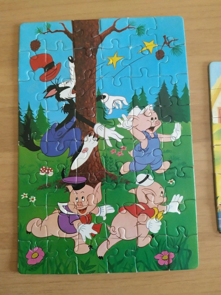 Schmidt Puzzle Disney Parade I Tre Porcellini 625 2905 Favola - Immagine 2 di 3