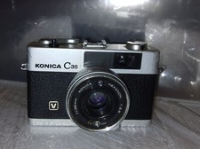 konica c 35 v film camera
