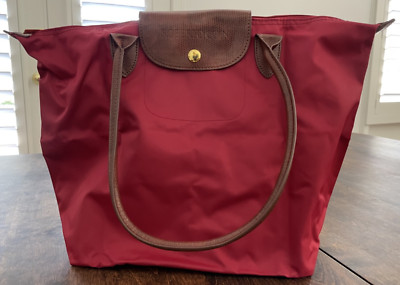 Roberto Coin Red Canvas Shoulder Bag