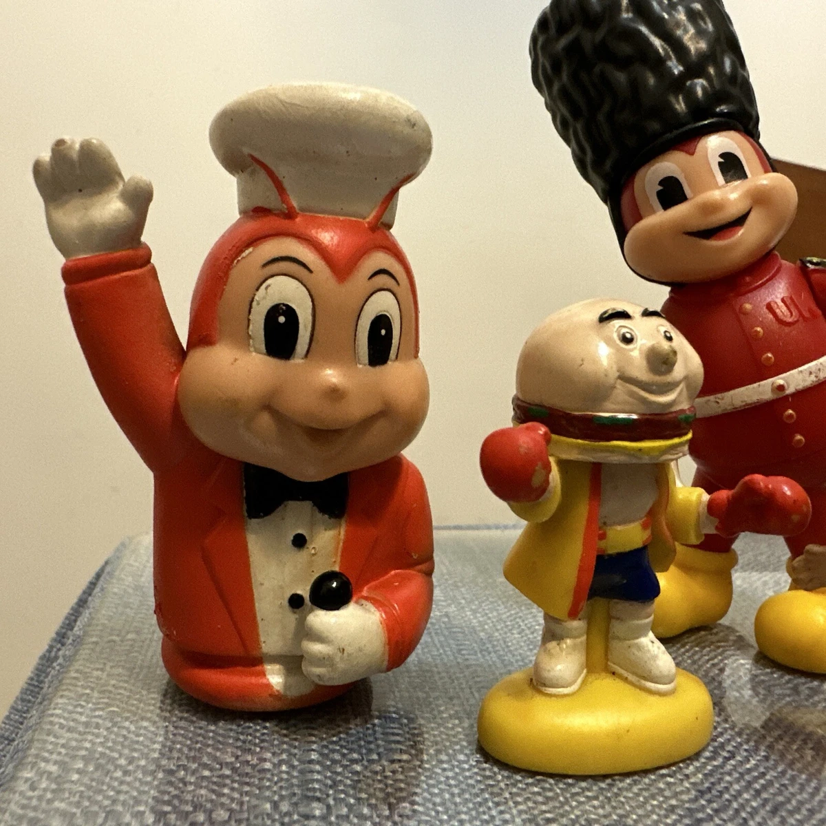 Jollibee Set Of 4pcs Champ, Hetty Vintage Toy Fig Philippines 
