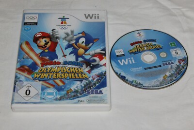 NINTENDO WII SPIEL''MARION&SONIC BEI DEN OLYMPISCHEN WINTERSPIELEN'' OVP