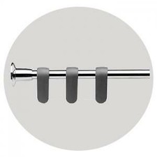 Croydex Spare Hooks for Shower Rail, Fineline Hooks in Grey
