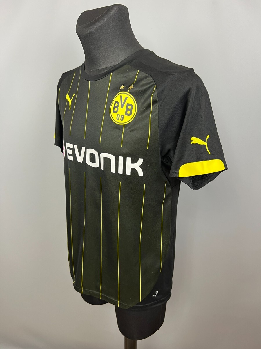 BORUSSIA DORTMUND 2014 2016 SOKRATIS AWAY SHIRT FOOTBALL SOCCER PUMA SIZE M