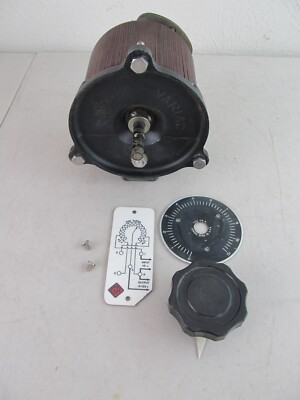 Vintage 200-500 GENERAL RADIO CO. VARIAC w/ Knob 0-135V Out