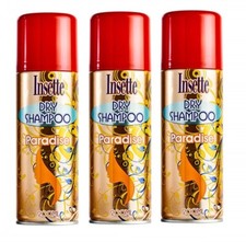 3 x Dry Shampoo 200ml - Paradise - Insette 13.25 per litre