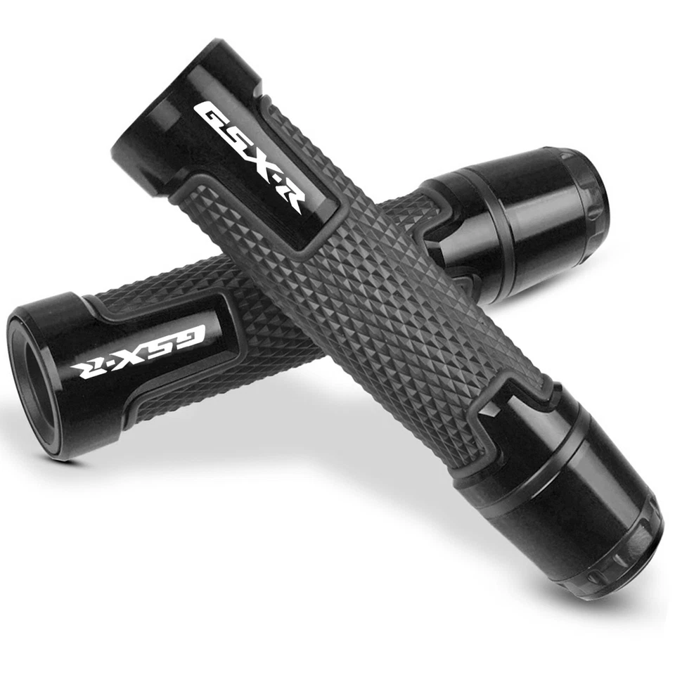 7/8" 22mm Motorcycle Handlebar Hand Grips for SUZUKI GSXR600 750 1000 250 - Image 3 of 4