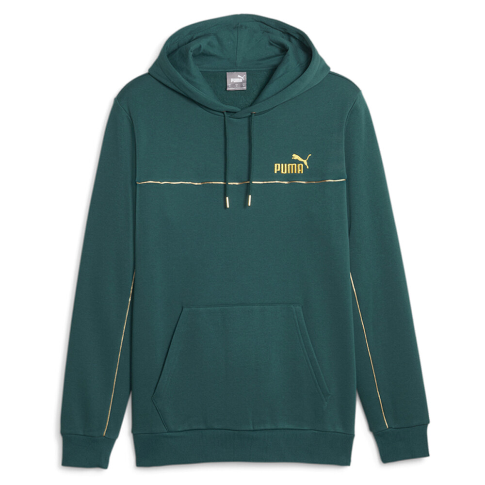 Puma Essential Minimal Gold Пуловер с капюшоном мужской размер XL Повседневная верхняя одежда 68001