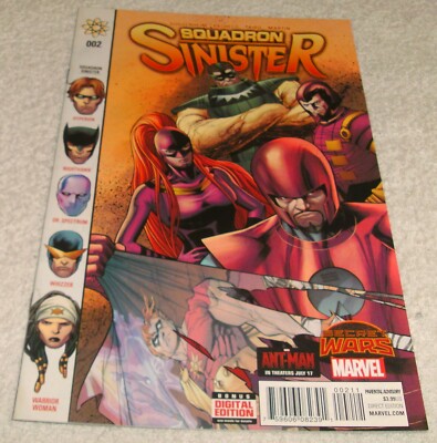 MARVEL COMICS SECRET WARS SQUADRON SINISTER # 2 VF+NM 