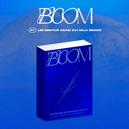 LEE MINHYUK HUTA BTOB 2nd Album [BOOM] CD+Book+2p P.Card+Sticker+B.