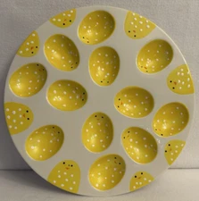 le gourmet chef deviled egg platters Easter deviled egg platter chicken