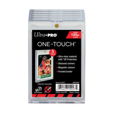 Ultra Pro - 100PT UV ONE-TOUCH Magnetic Holder (5 count pack)