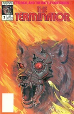 The Terminator #7 By Herman Breyfogle Skynet 2031 Big Bad Wolf NOW Comics 1989