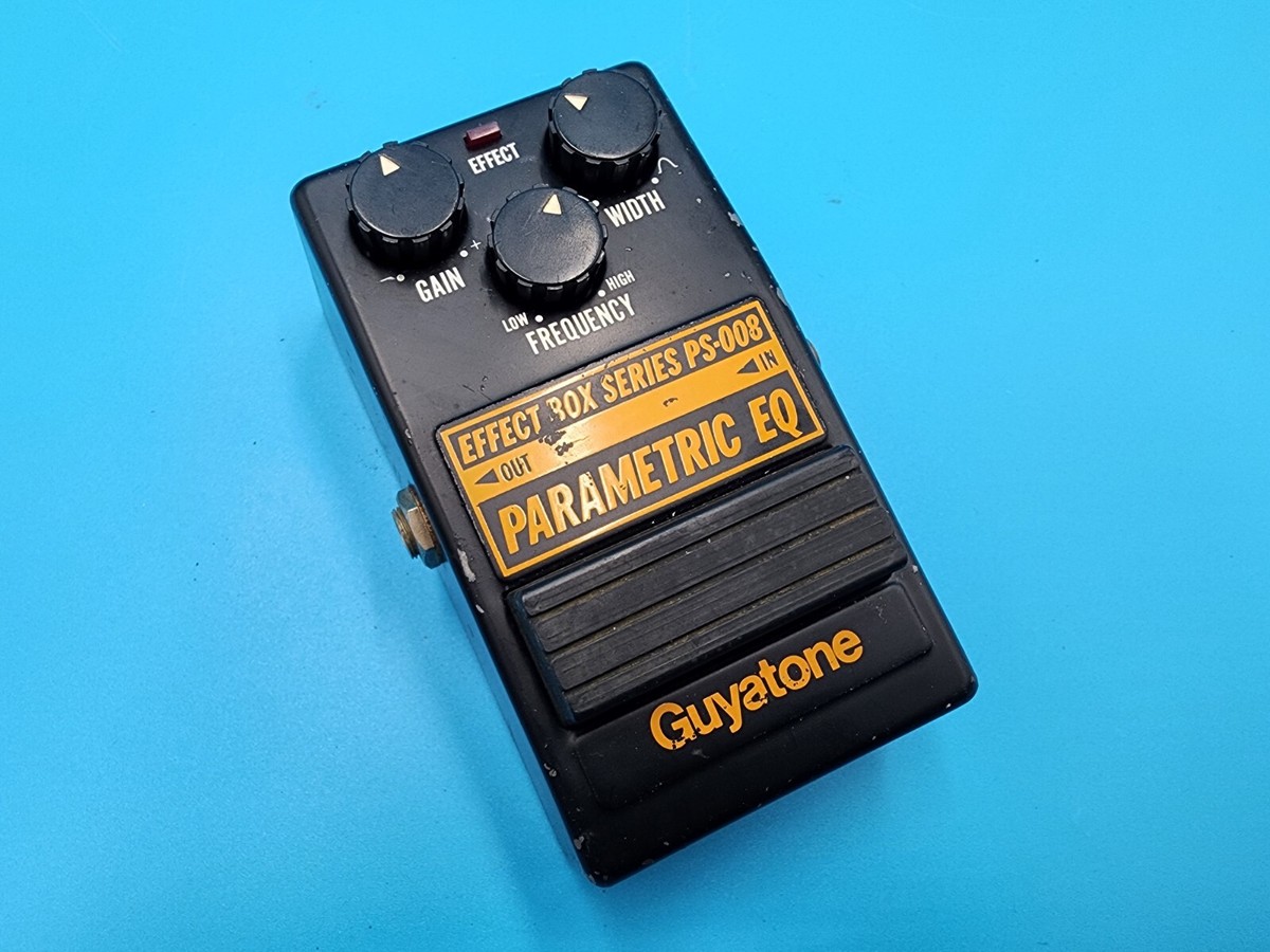 Rare Vintage 80s Guyatone PS-008 Parametric EQ Guitar Effect Rare Vintage 80s Guyatone PS-008 Parametric EQ Guitar Effect