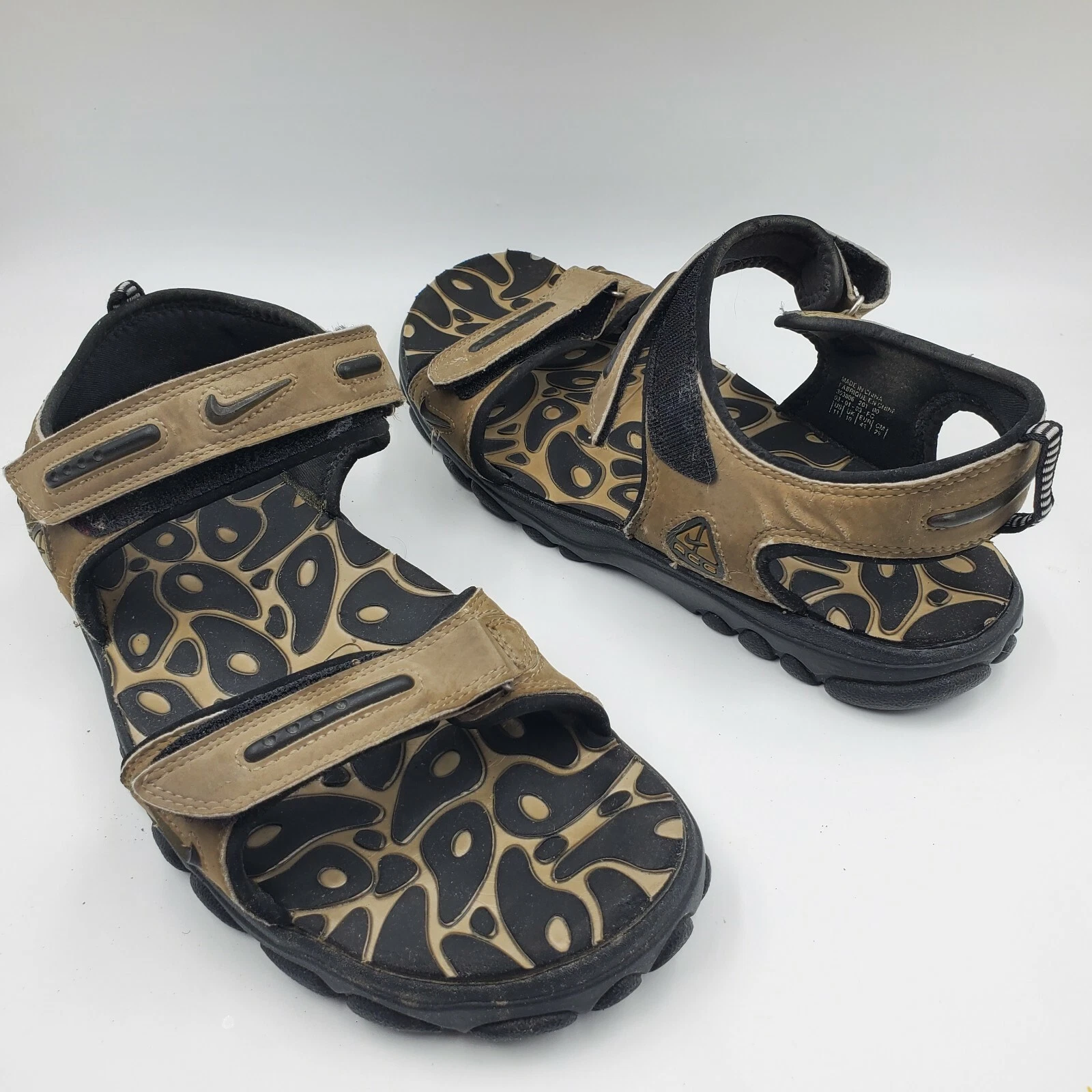 Sandali da esterno Nike ACG Sport Hiking ~ Modello # 303806 201 ~Stile fantastico~ Taglia 11