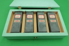 Rahn Granite Blocks 6" X 2" x2" with 2 Finished Side Quantity of 4 with Case