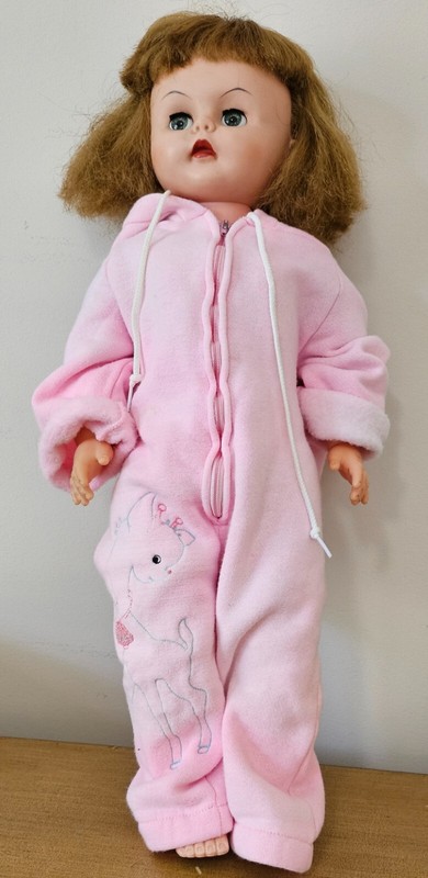 Deluxe Reading's Miss Beauty Parlor Sleep Eyes Doll 24" Red Hair Blue Eyes; 60s
