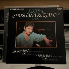 SCRIABIN SONATE GIS MOLL LP SHOSHANA RUDIAKOV M808