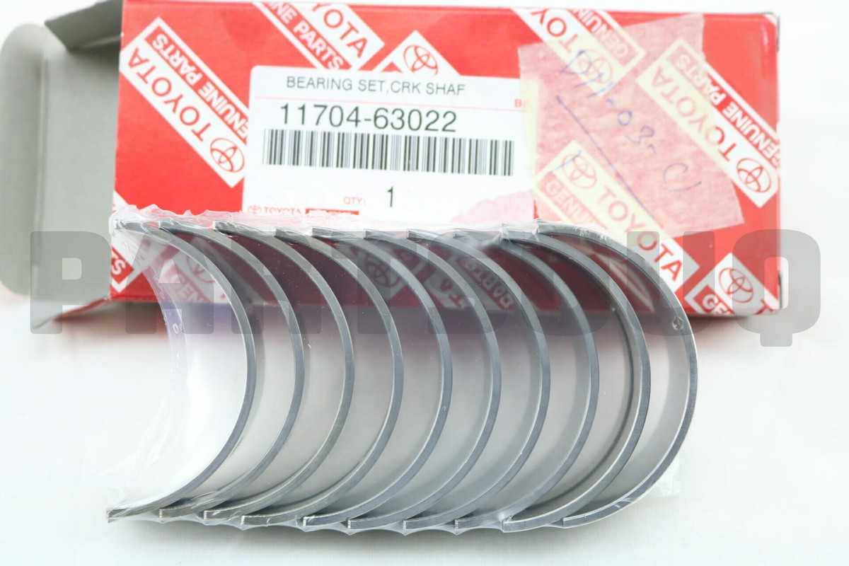 1170463022 Genuine Toyota BEARING SET, CRANKSHAFT 11704 1170463022 Genuine Toyota BEARING SET, CRANKSHAFT 11704