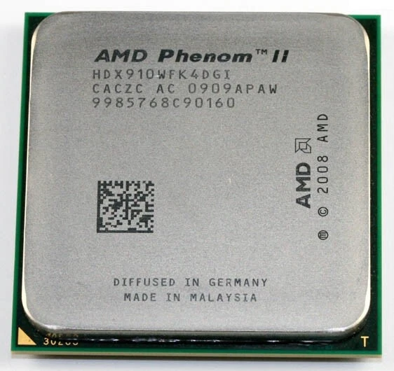 AMD Phenom II X4 910 Quad Core Processor 2.6 GHz, Socket AM2+/AM3, 95W CPU - Image 4 of 4