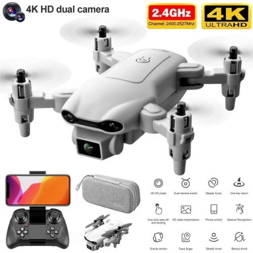 2023 Nuevo Drone RC 4K HD Cámara Gran Ángulo WIFI FPV Drone Doble Cámara Cuadricóptero - Imagen 1 de 11