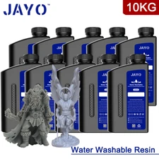 JAYO 10KG 405nm UV Resin Water Washable Resin 1KG/SET For LCD DLP 3D Printer