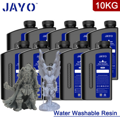 JAYO 5KG 405nm UV Resin Water Washable Resin 1KG/SET For LCD DLP 3D Printer