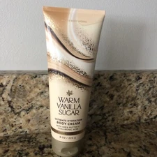 Bath & Body works WARM VANILLA SUGAR Ultimate Hydration Body Cream 8 oz New