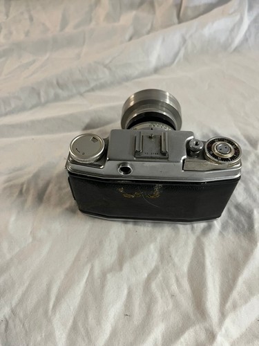 Vtg Agfa Silette Pronto 35mm Camera-SVS Shutter 35mm Apotar 45mm 1:3.5 Untested - Picture 4 of 8