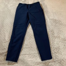 Tommy Hilfiger Size 8 Pants Zoey Leggings Dark Navy Blue Skinny Mid Rise Stretch