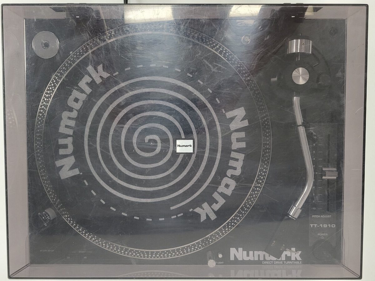 Vintage 1990's Numark TT-1910 Direct Turntable w/Stanton 500