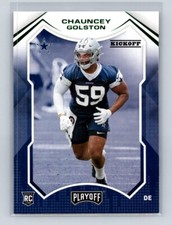 2021  Panini Absolute #192 Chauncey Golston Green Kickoff Rookie RC