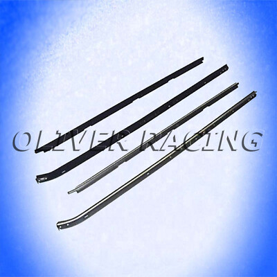 Fensterschachtleisten Set Chevrolet ElCamino Malibu 73 74 75 76 77