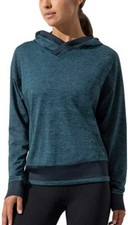 Mondetta Ladies' Soft Hoodie Teal Melange, S  Cust Return Nwot