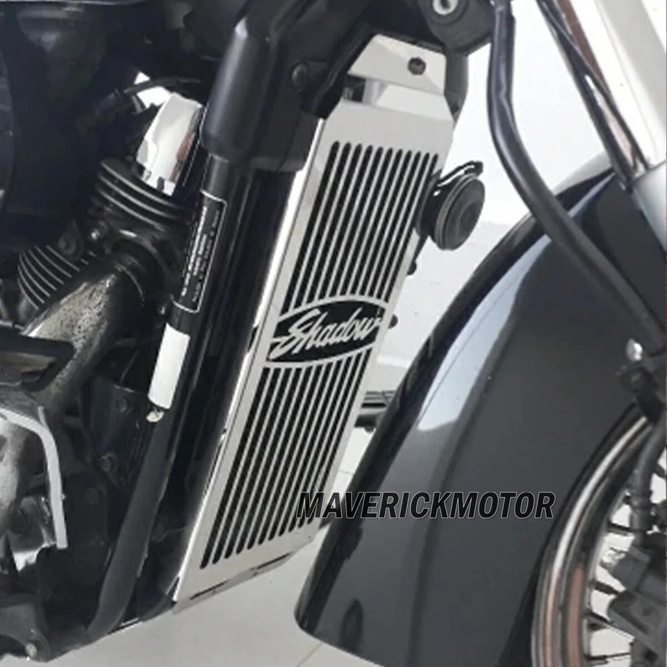 Cubierta de radiador rejilla para Honda Shadow Aero VT750 04-13 VT 750 C2 Spirit 07-2009 Foto 2 de 4