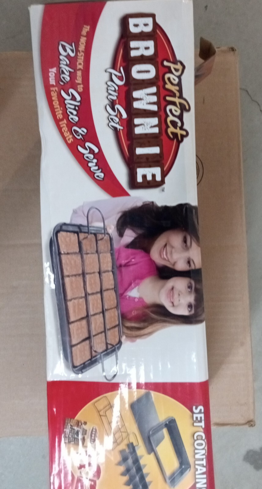 Twin Allstar Group Pb011106 Brownie Pan Set as Seen on TV for sale