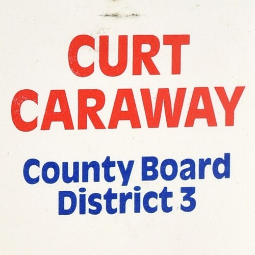 1988 Curt Caraway Franklin County Board Member District 3 Illinois