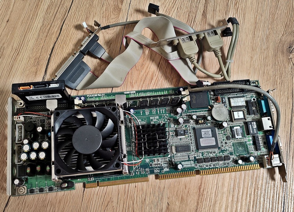 Advantech PCA-6186VG Rev A1 Industrial SBC Tested Working