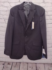 Reaction Kenneth Cole Mens Blazer Black 40Reg