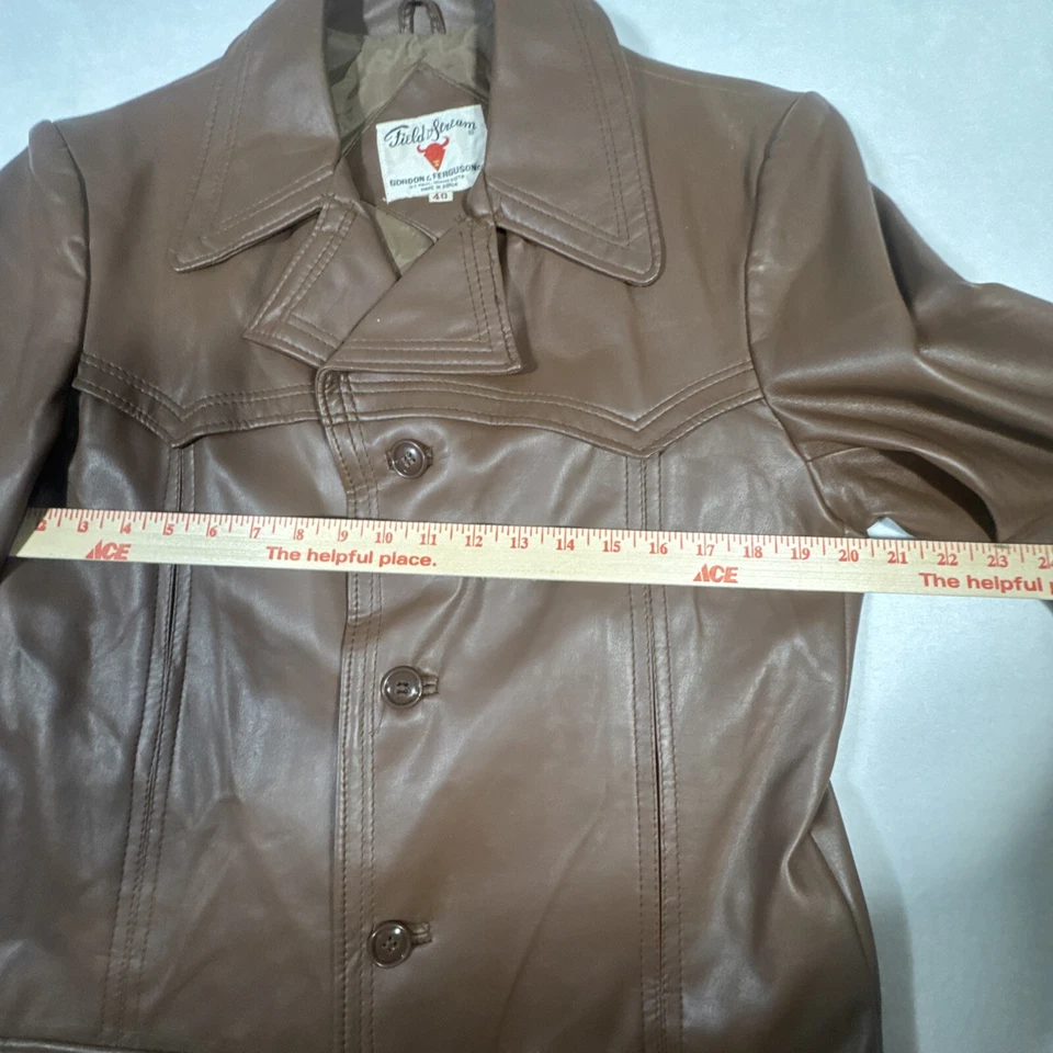 Vintage 70s Sears Field & Stream sz 40 Jacket Fight Club Gordon & Ferguson - Image 4 of 4