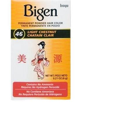 Bigen 46 - Haarfarbe - Helles Kastanienbraun - 3 St?ck