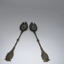 Set Of Two Antique Baby Spoons