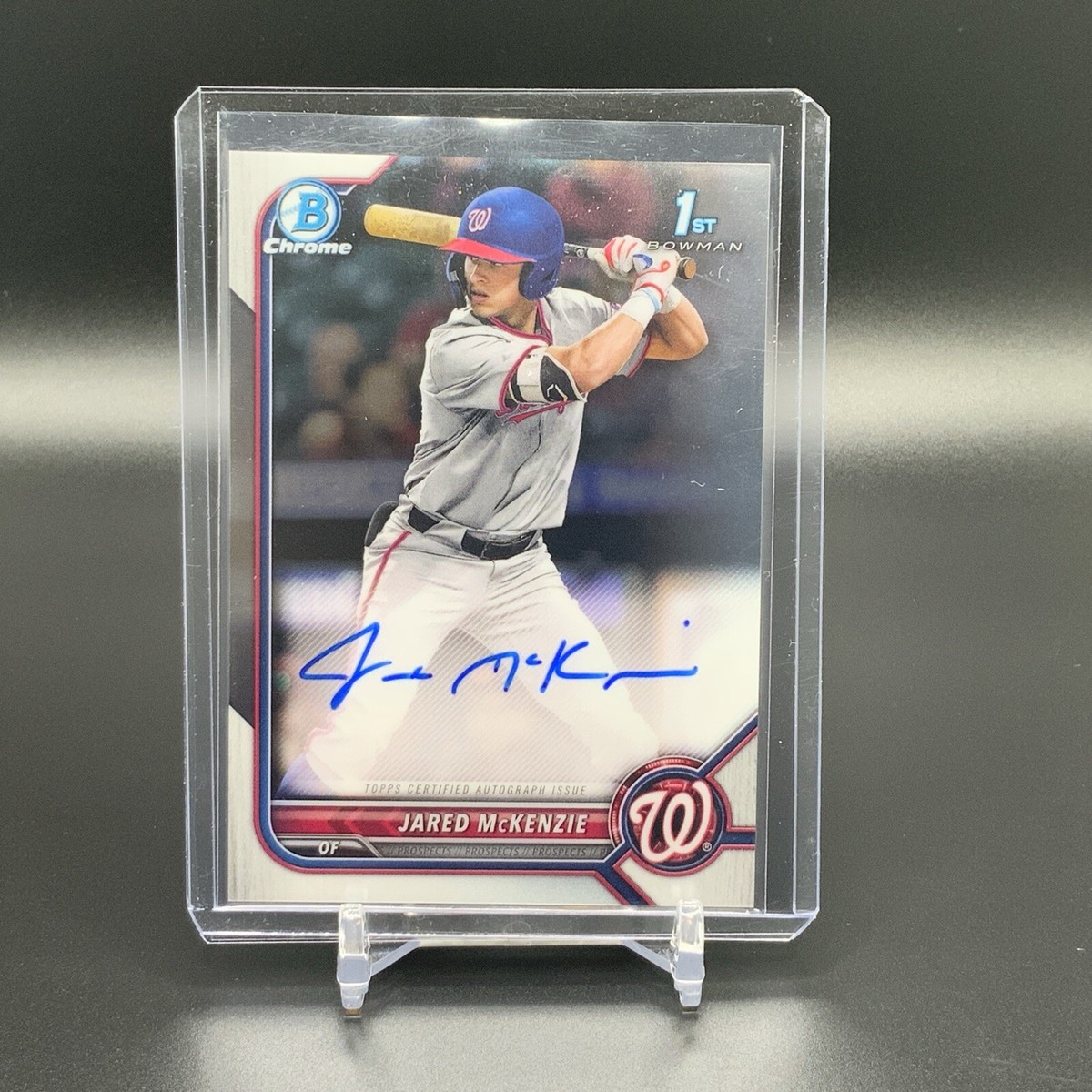 2023 Bowman Chrome Draft Jared McKenzie 1st Auto TTC990 | eBay