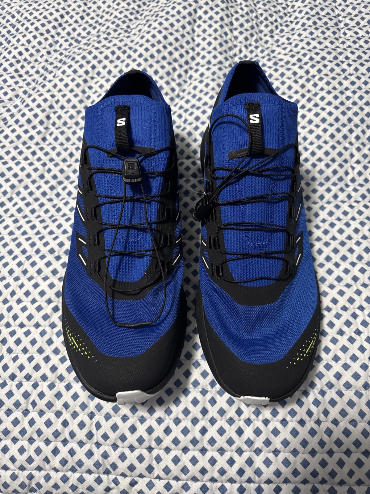 Taglia 10 Salomon Pulsar Trail Pro 2 Low Surf The Web Nero